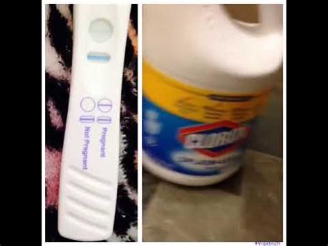 positive bleach pregnancy test|Iba pa.